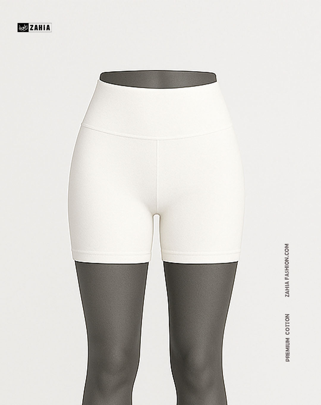 Cotton Short - White
