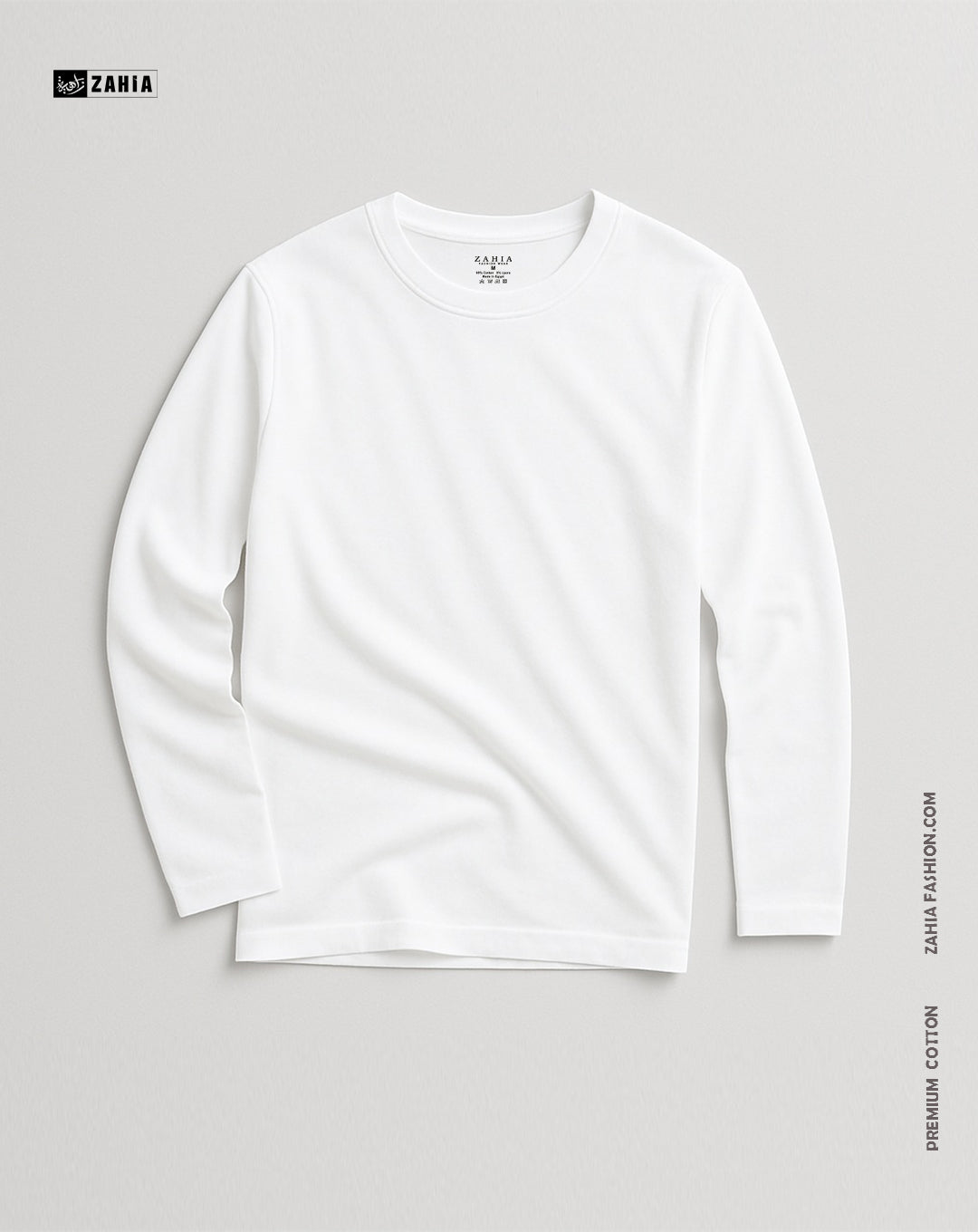 T-Shirt Long Sleeves - White