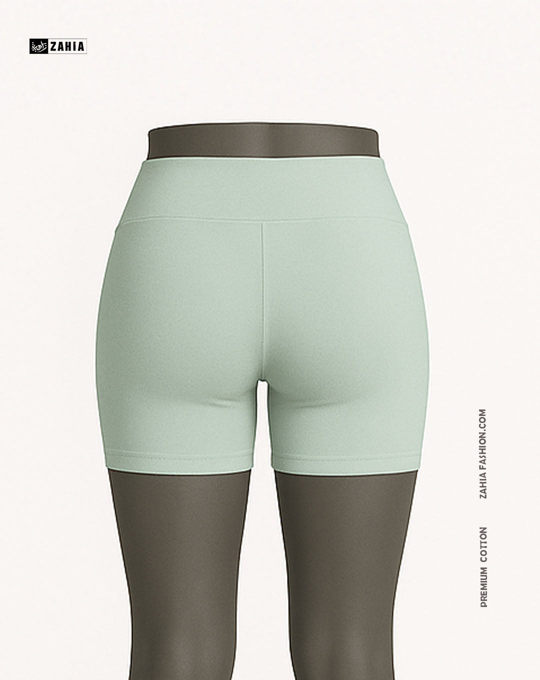 Cotton Short - Mint Green