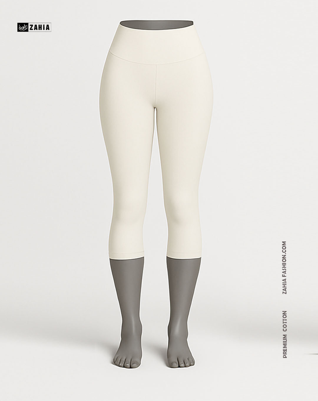 Pantacourt Leggings - Off White
