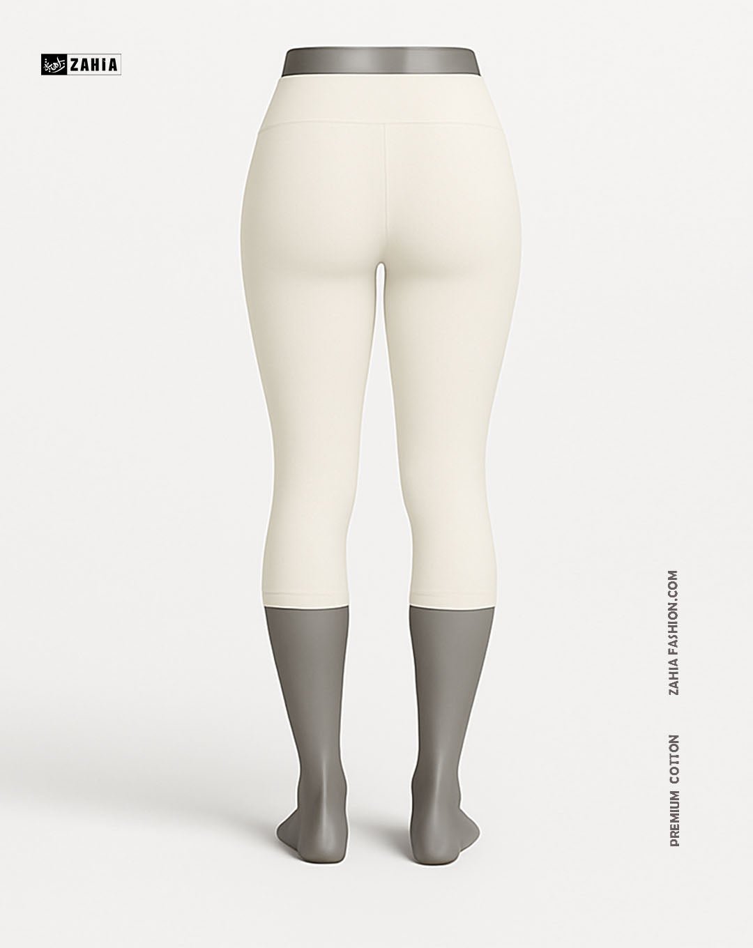 Pantacourt Leggings - Off White