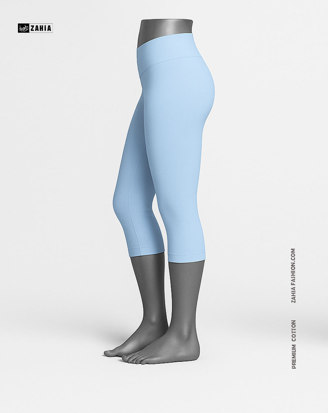 Pantacourt Leggings - Baby Blue