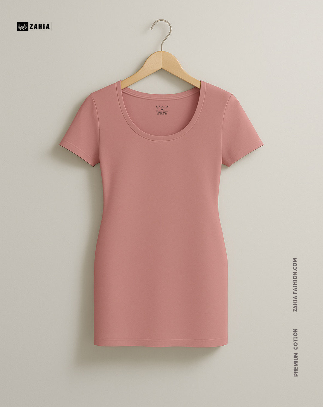 Mini Dress Short Sleeves - Pink