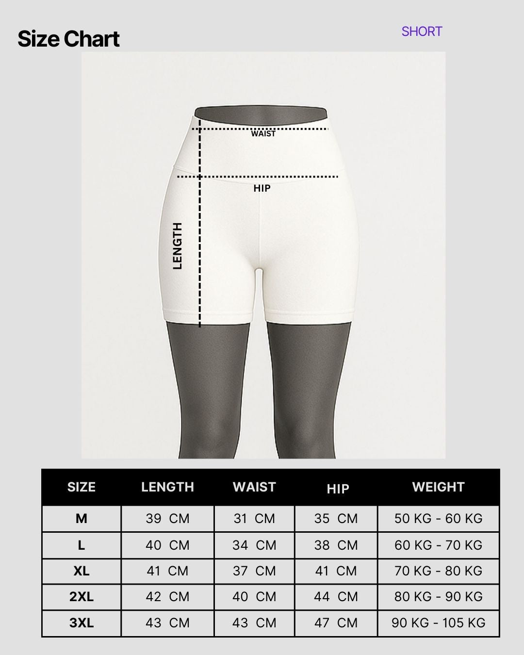 Cotton Short - Baby Blue
