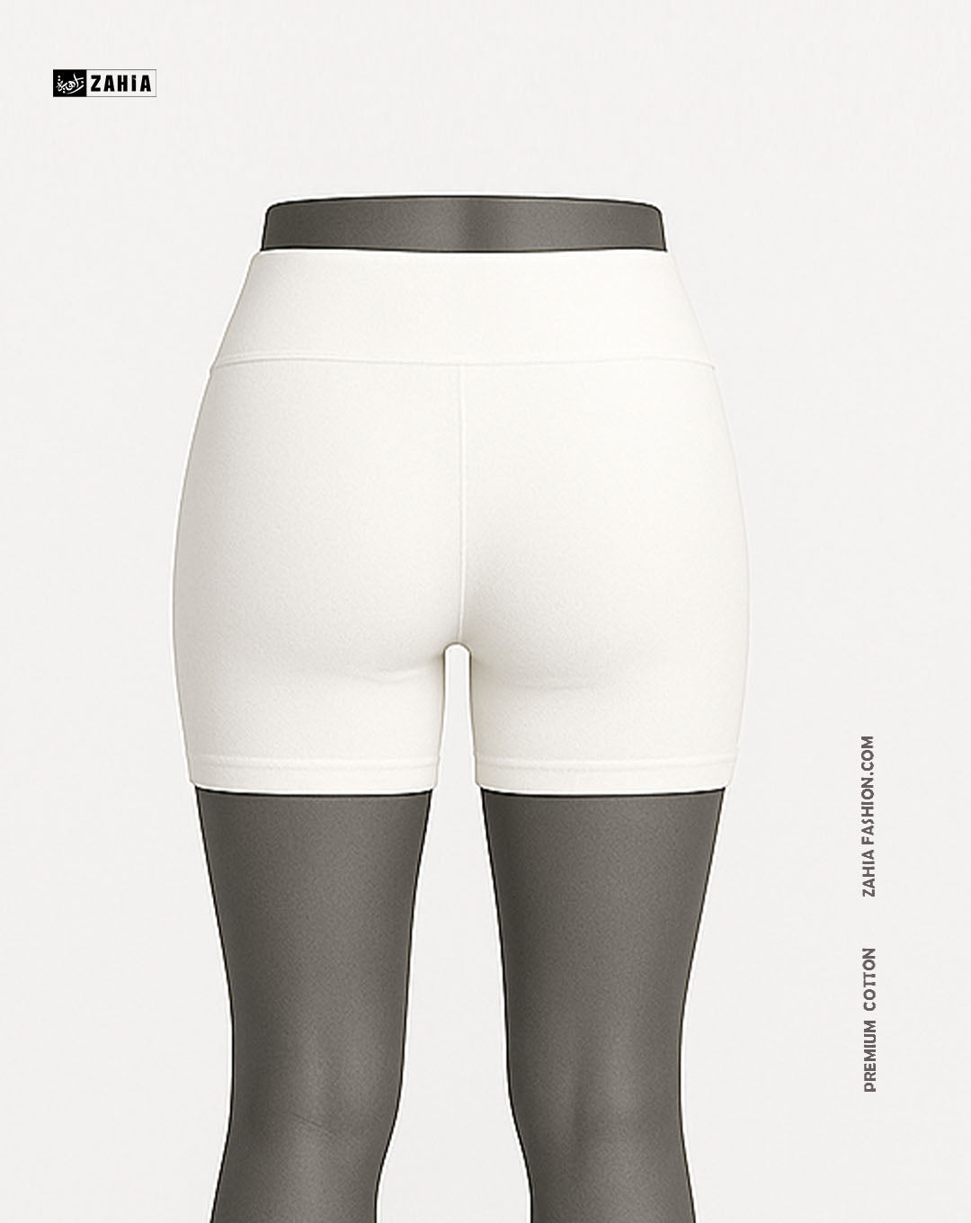 Cotton Short - White
