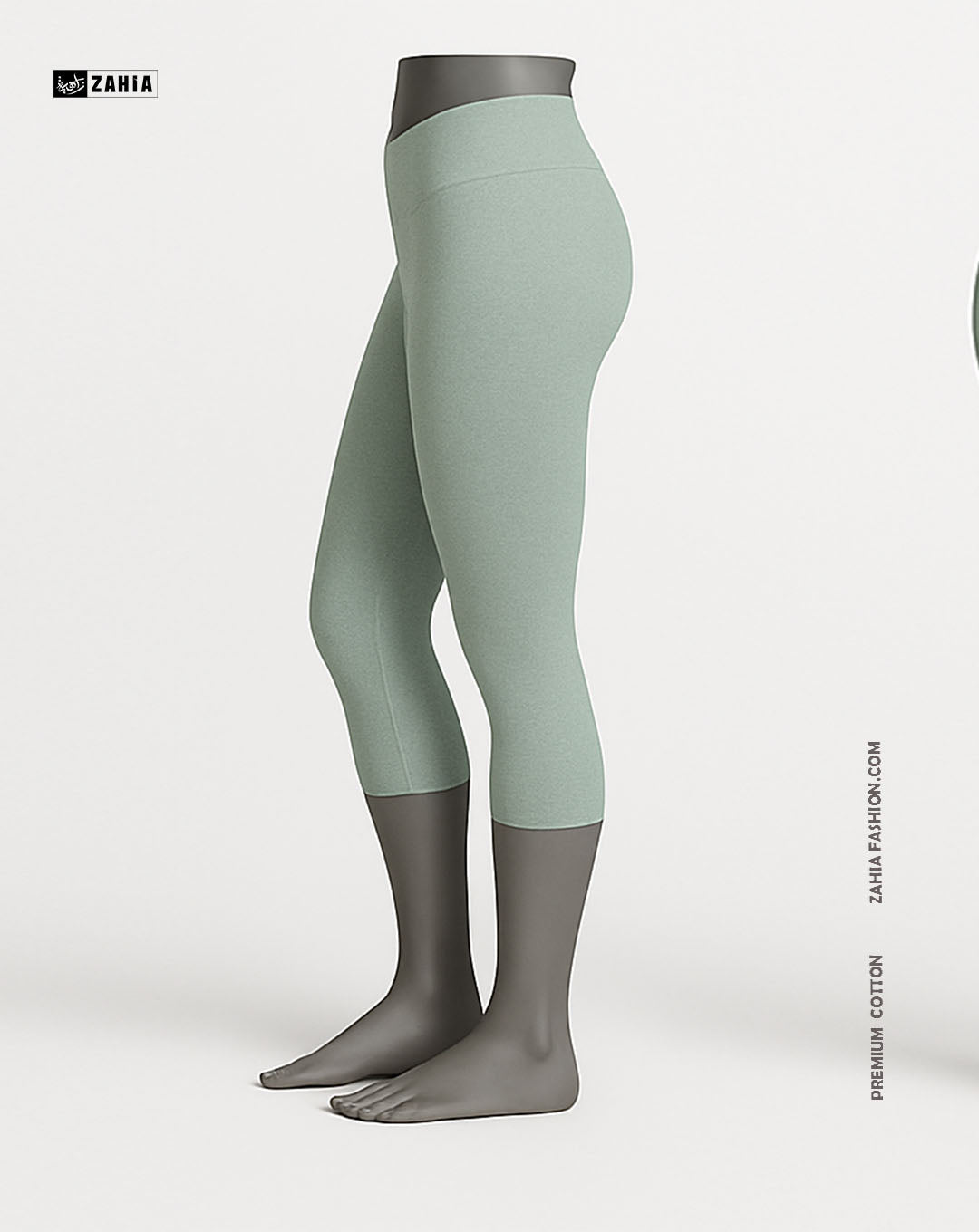 Pantacourt Leggings - Mint Green