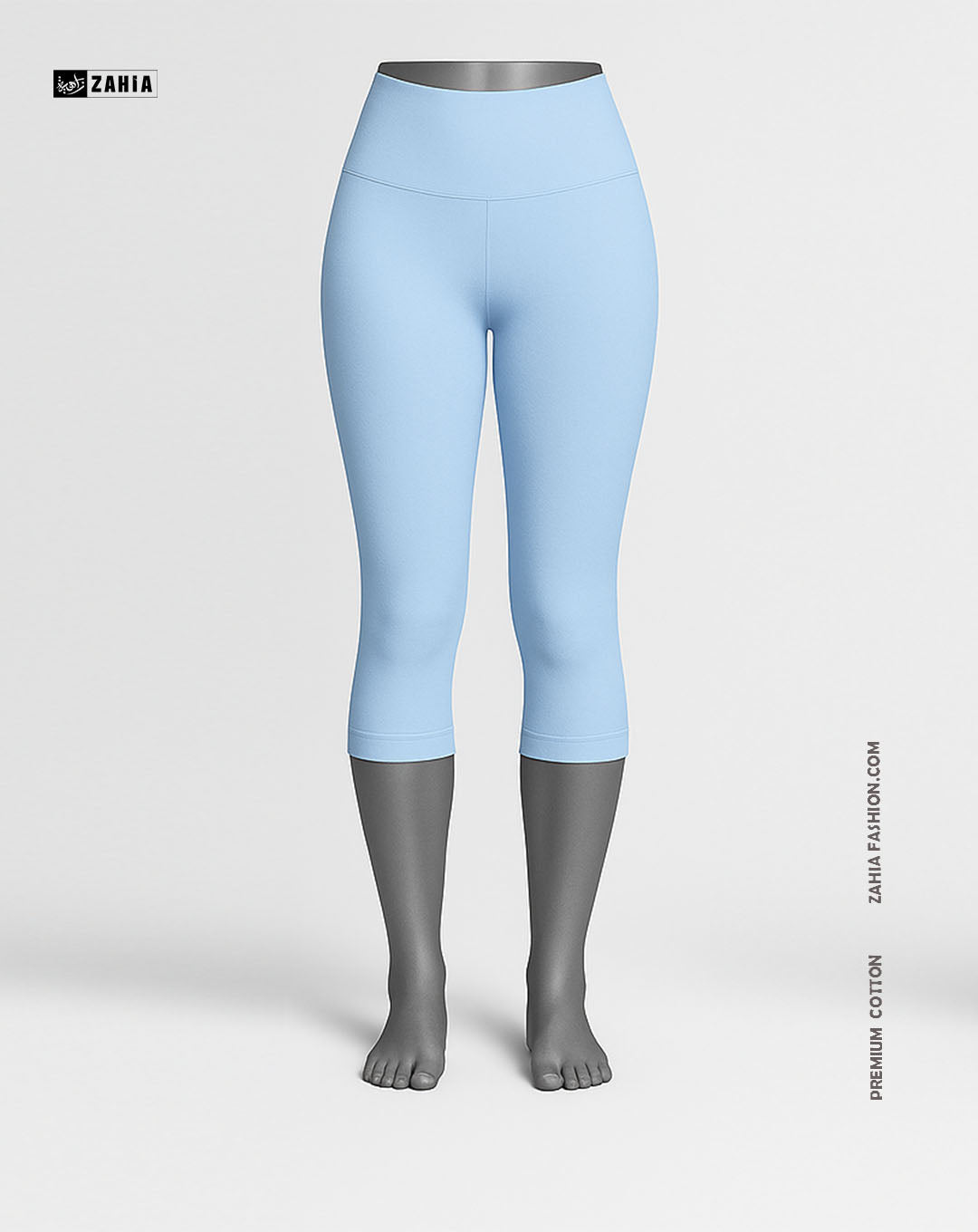 Pantacourt Leggings - Baby Blue