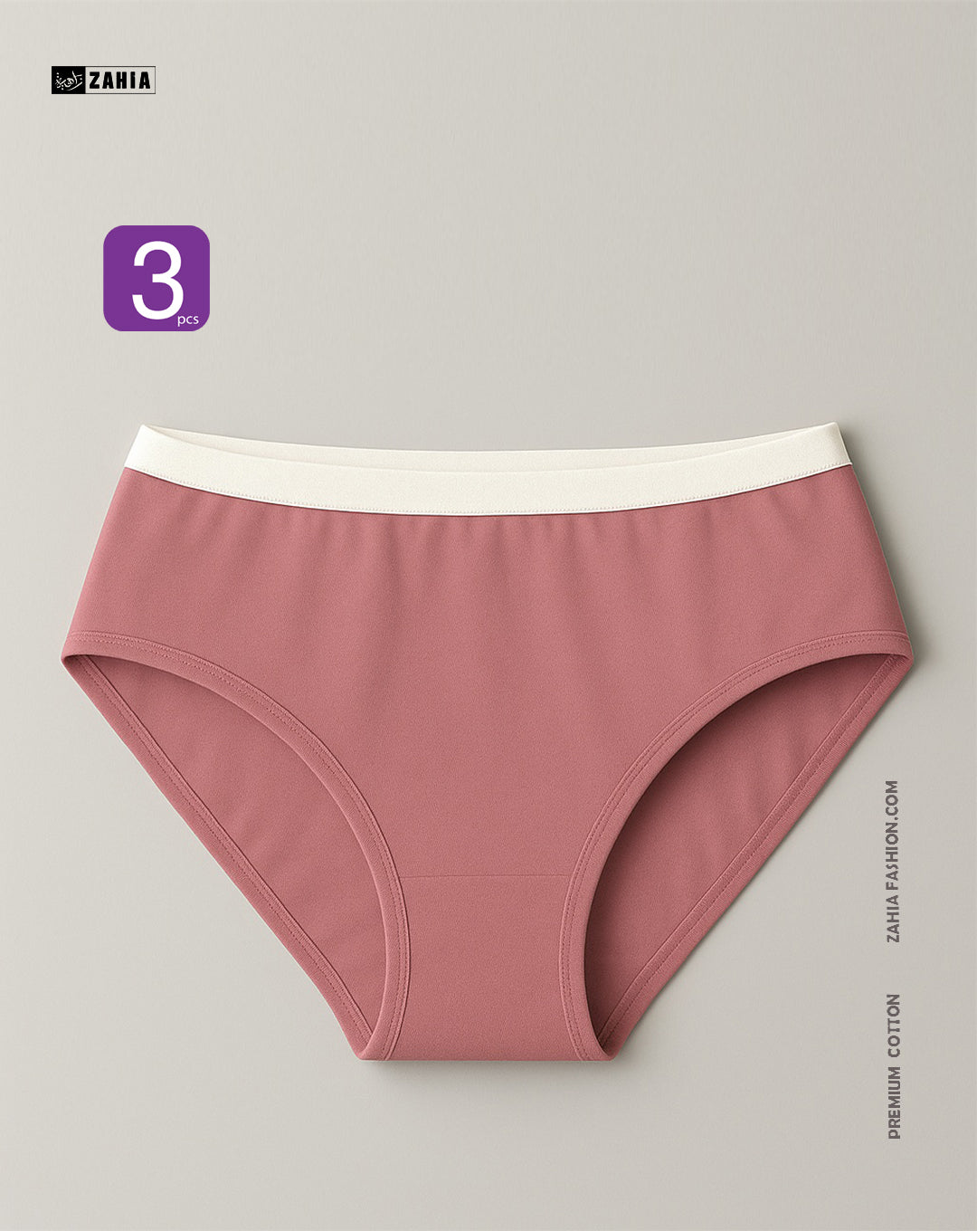 Brief Pantie - Pink 3pcs