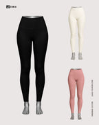 Leggings Mix Colors - 3 Pcs