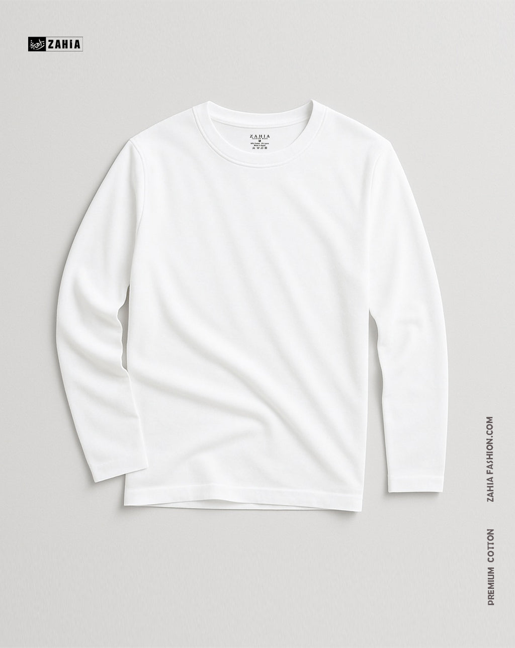 T-Shirt Long Sleeves - White