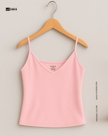 Plunge Round Top - Rose