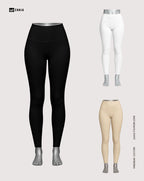 Leggings Mix Colors - 3 Pcs