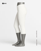Pantacourt Leggings - White