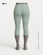 Pantacourt Leggings - Mint Green
