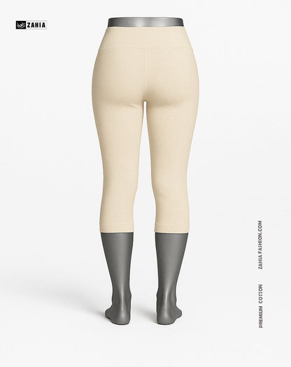 Pantacourt Leggings - Biege