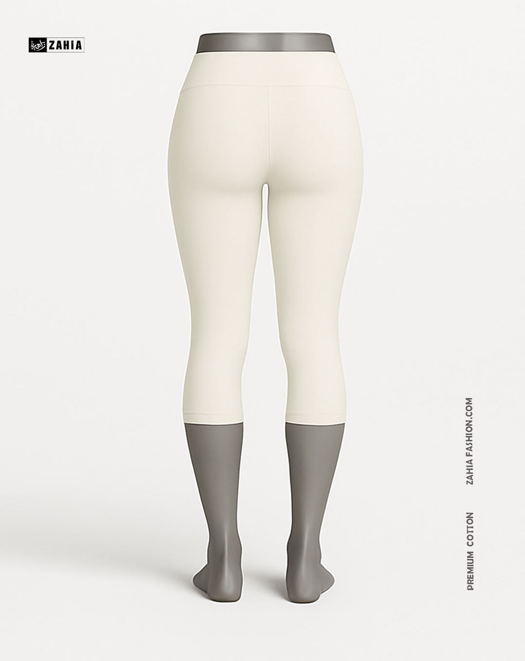 Pantacourt Leggings - Off White