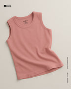 Sleeveless Tank Top - Pink