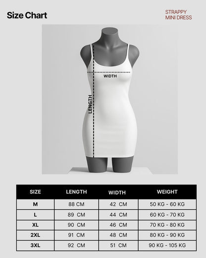 Strappy Mini Dress - White