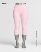Pantacourt Leggings - Rose