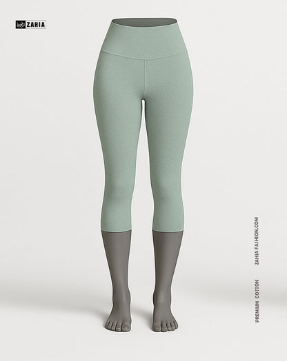 Pantacourt Leggings - Mint Green