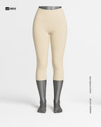 Pantacourt Leggings - Biege