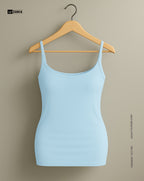 Strappy Mini Dress - Baby Blue