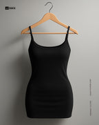 Strappy Mini Dress - Black