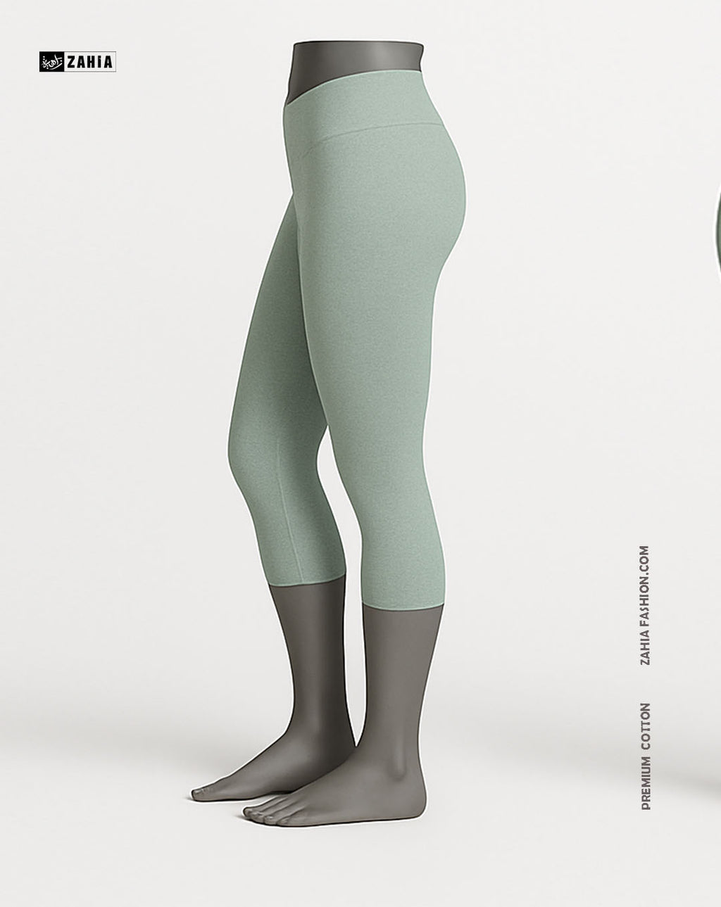 Pantacourt Leggings - Mint Green