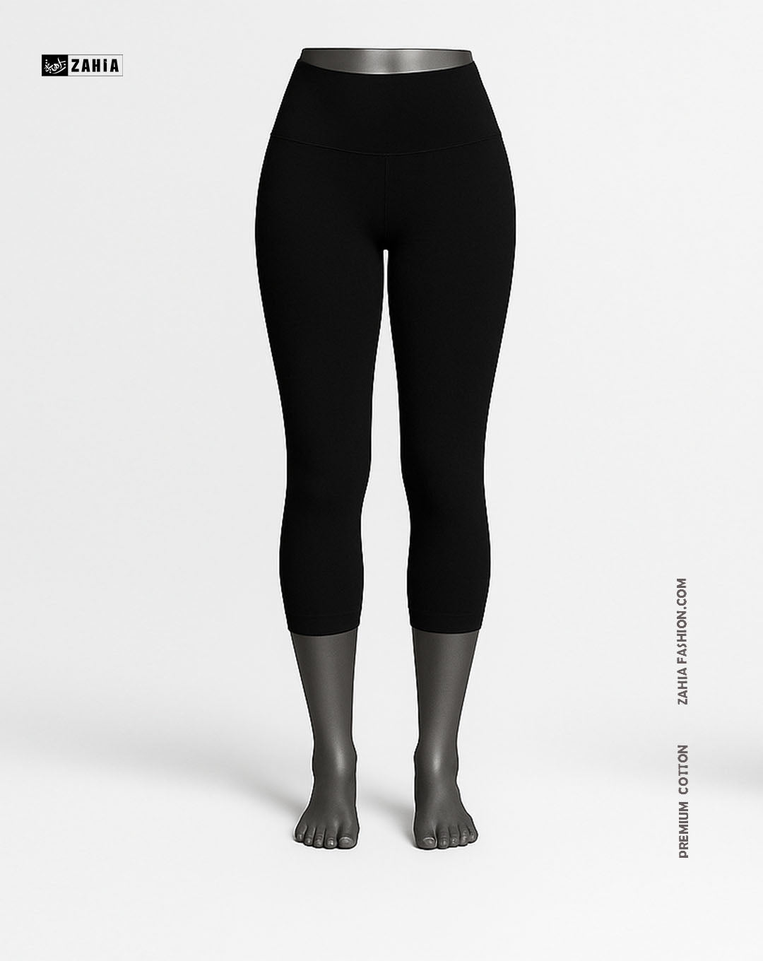 Pantacourt Leggings - Black