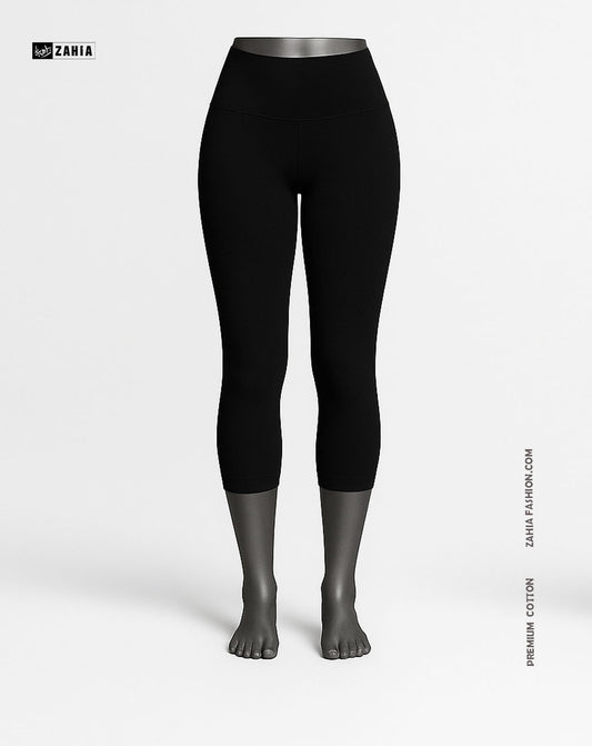 Pantacourt Leggings - Black