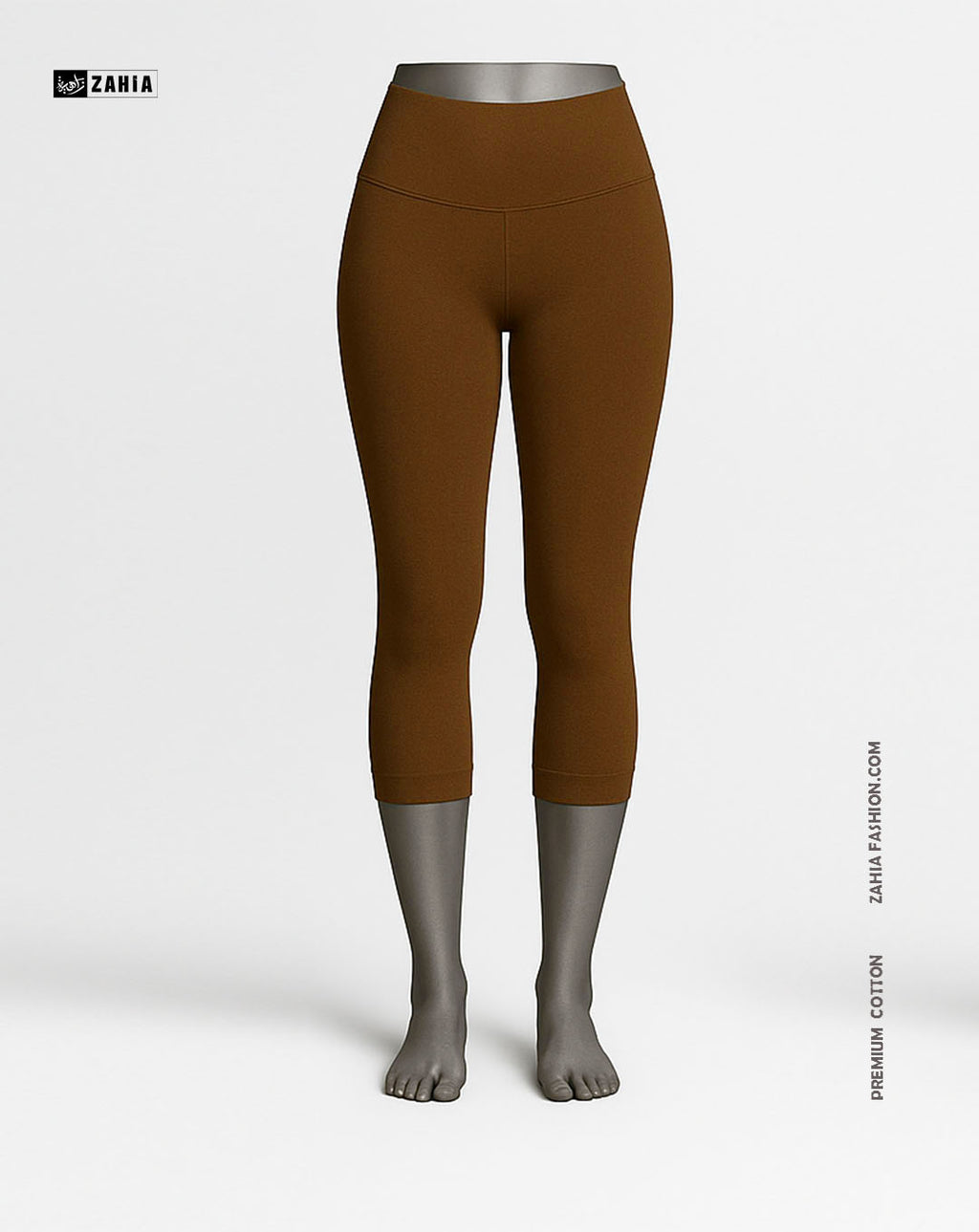 Pantacourt Leggings - Brown