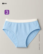 Brief Pantie - Baby Blue 3 Pcs