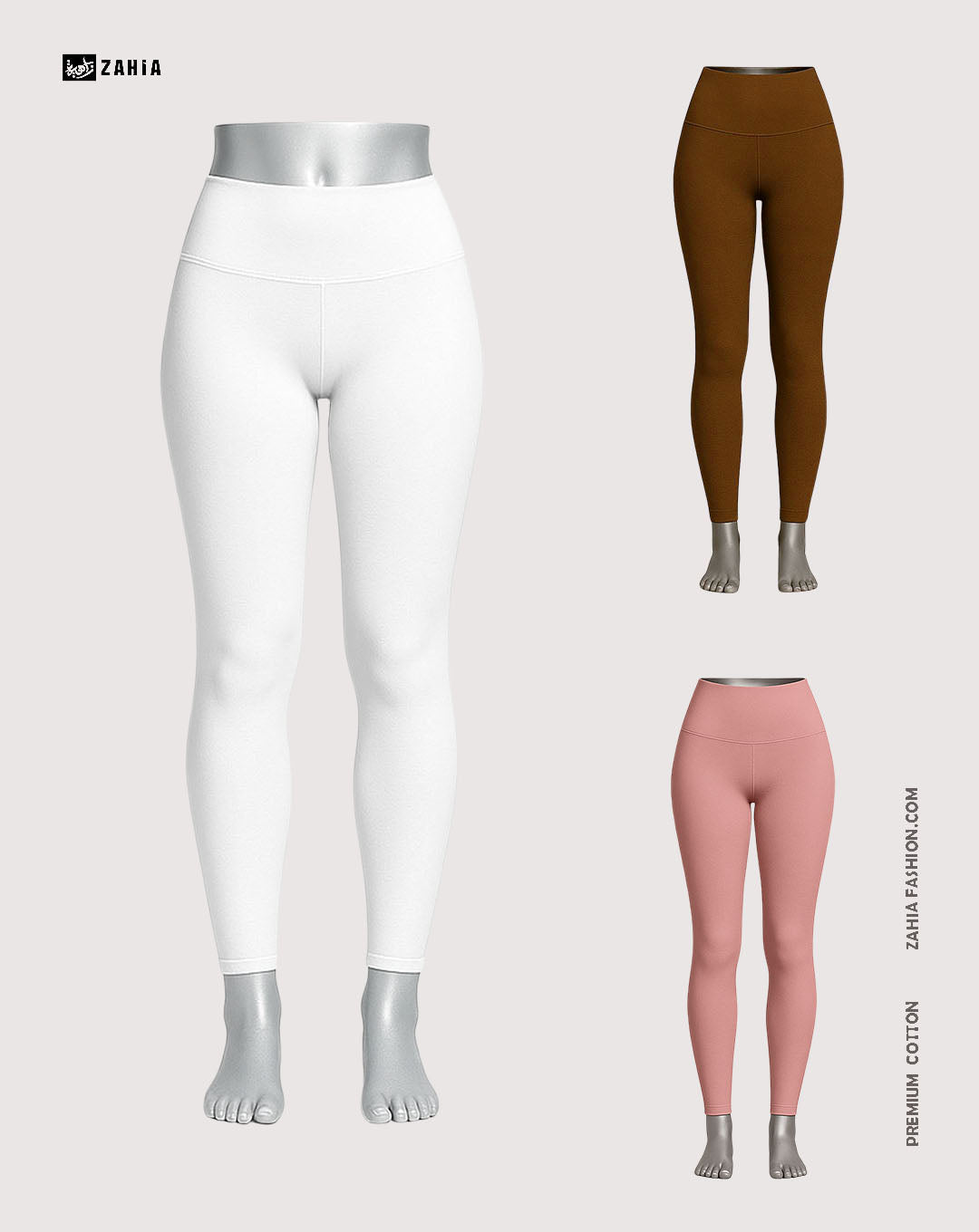 Leggings Mix Colors - 3 Pcs
