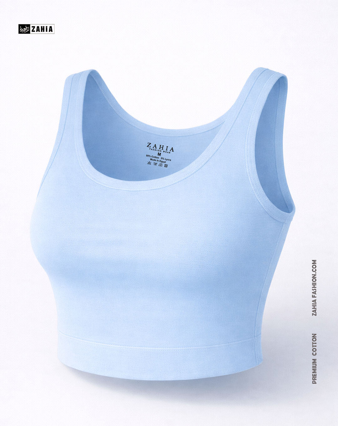 Soft Bra Top - Baby Blue