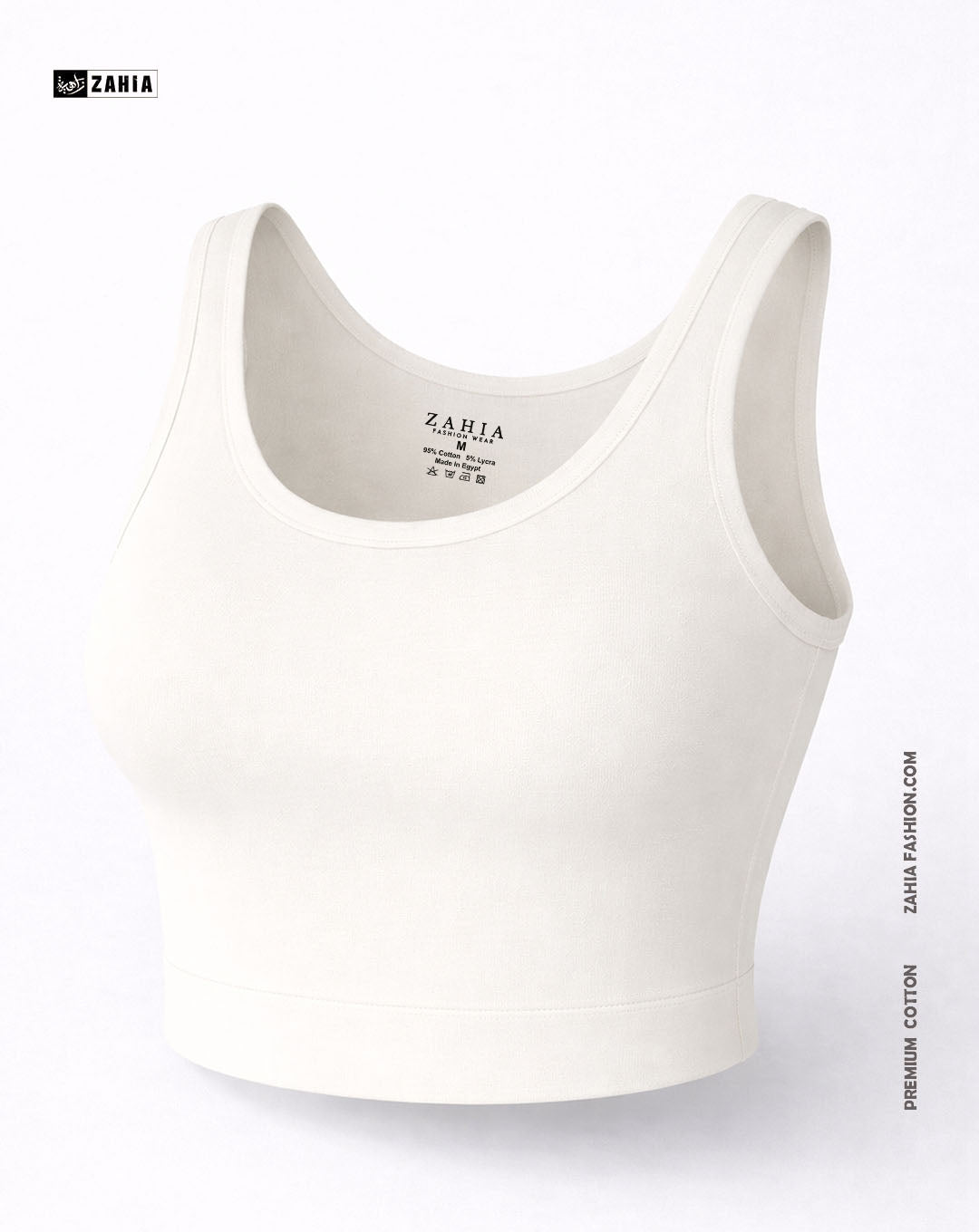 Soft Bra Top - Off white