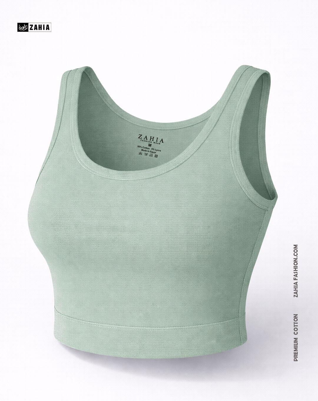 Soft Bra Top - mint green